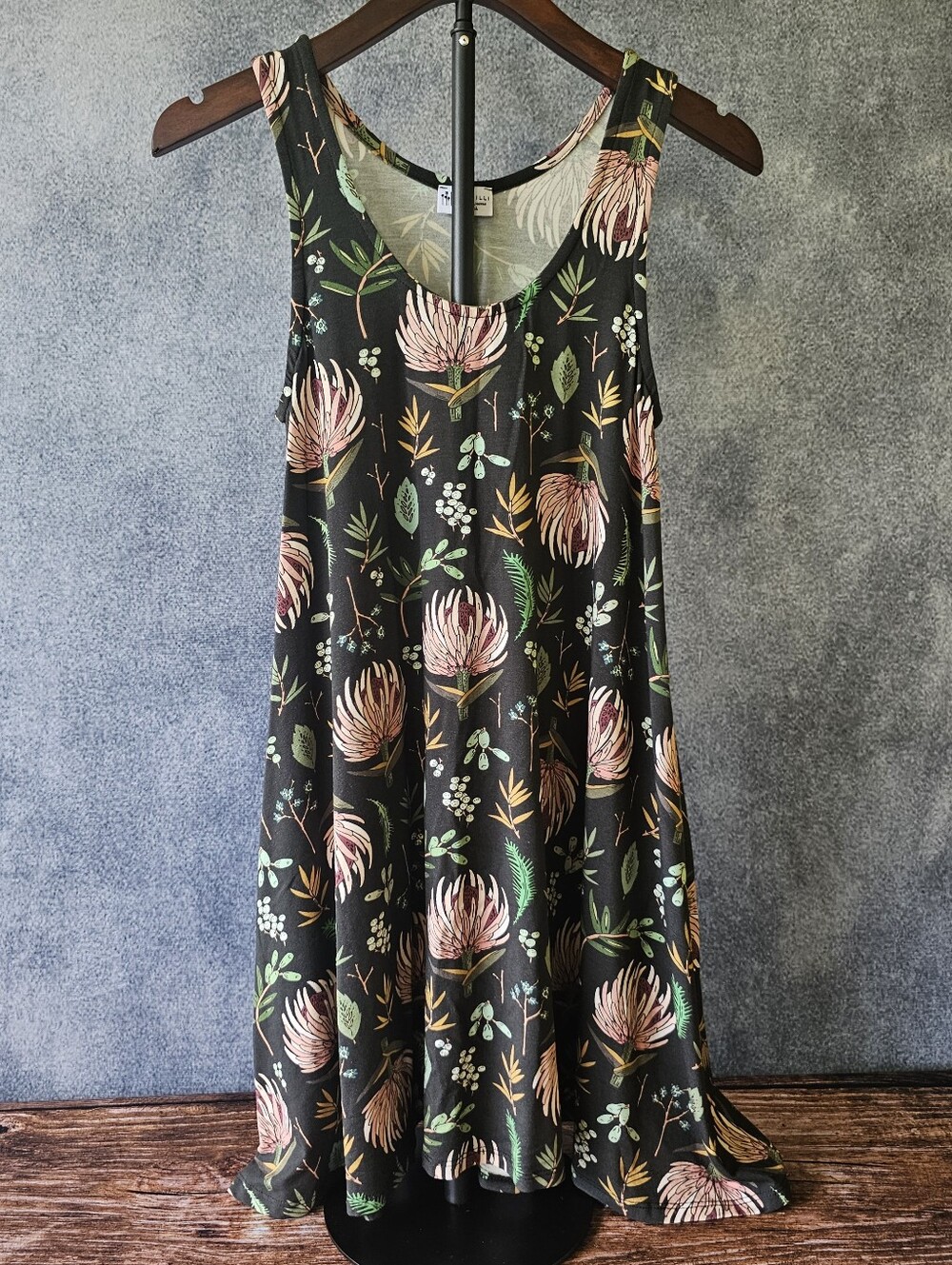 Womens' Small Vermili tank swing dress - Picture 1 of 4